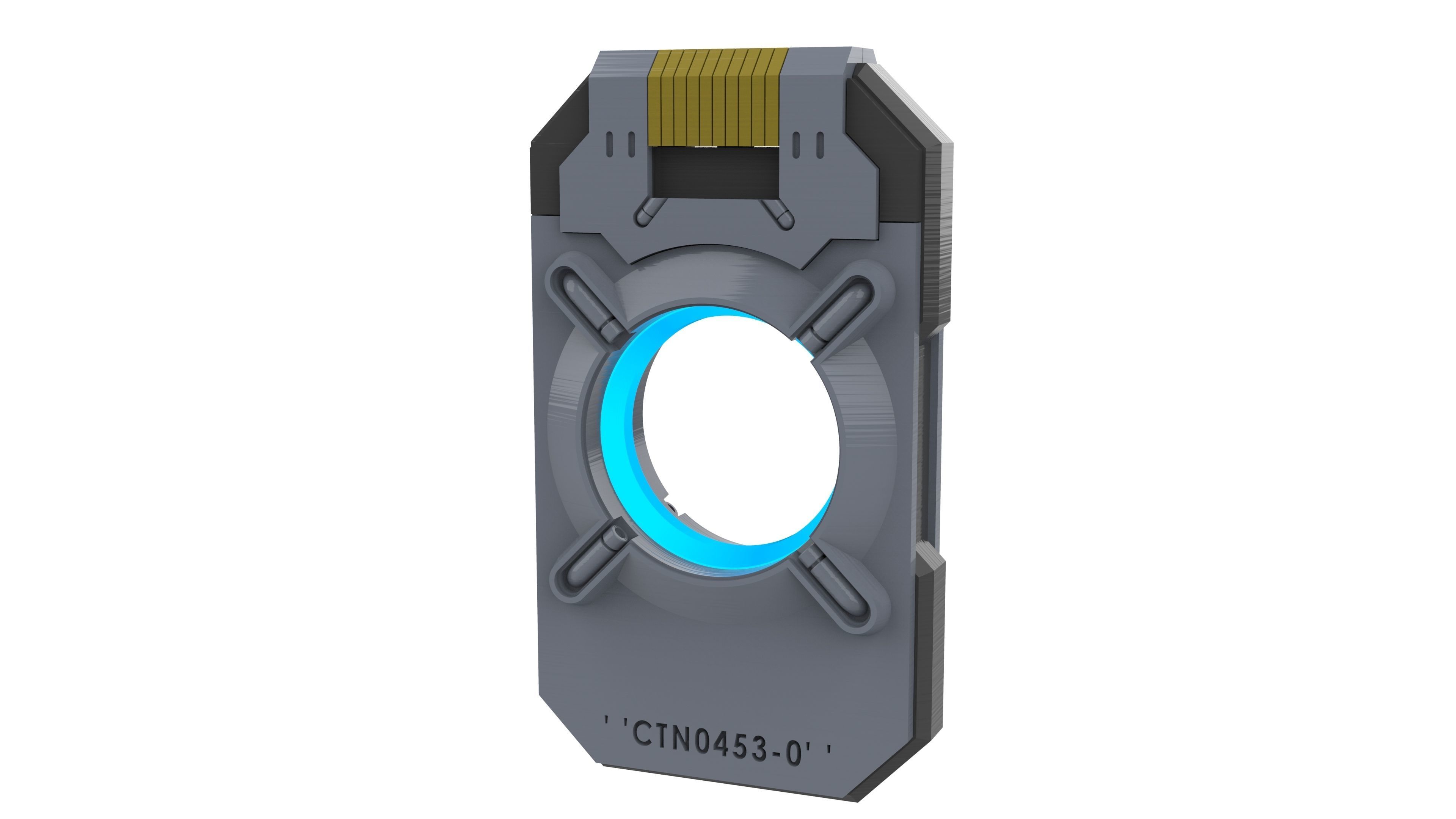 Data Chip - Halo Infinite - Printable - STL files - Personal Use 3D print model_3