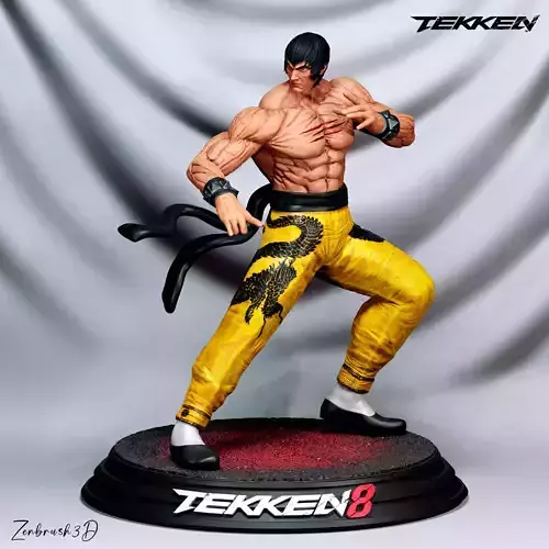 TEKKEN - Marshall Law 3D PRINTABLE MODEL STL