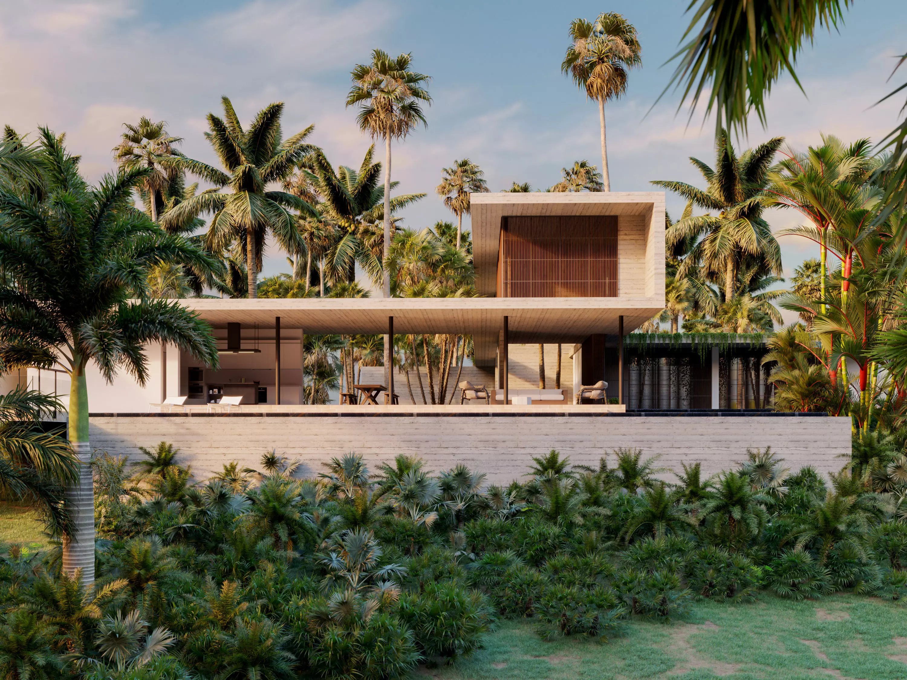 Plant Package 01 Palm 3D model_0