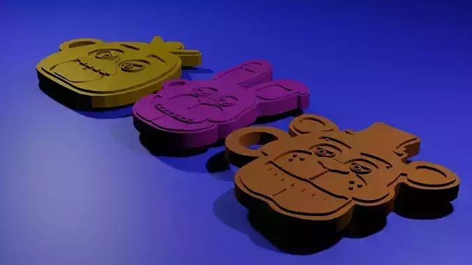 FNAF Vector Keychain