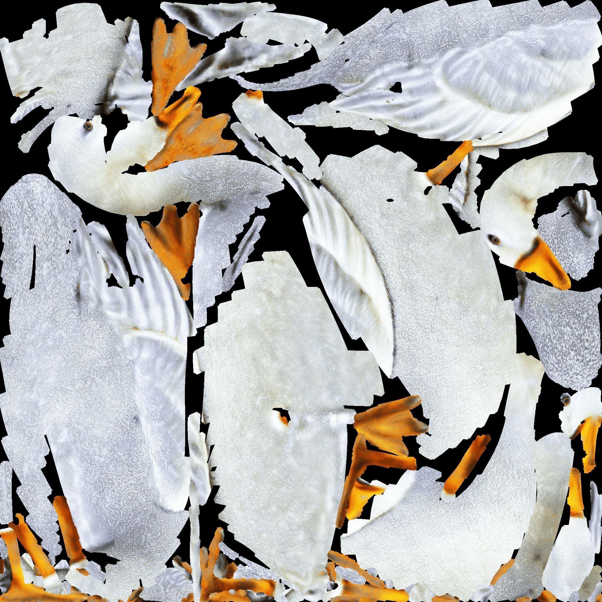 Goose Free 3D model_8