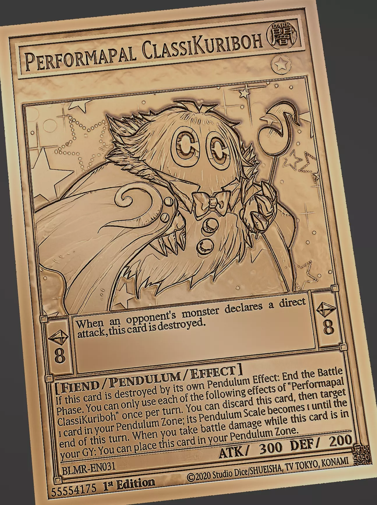 PERFORMAPAL CLASSIKURIBOH - YUGIOH 3D model 3D printable | CGTrader PERFORMAPAL CLASSIKURIBOH - YUGIOH 3D model 3D printable | CGTrader