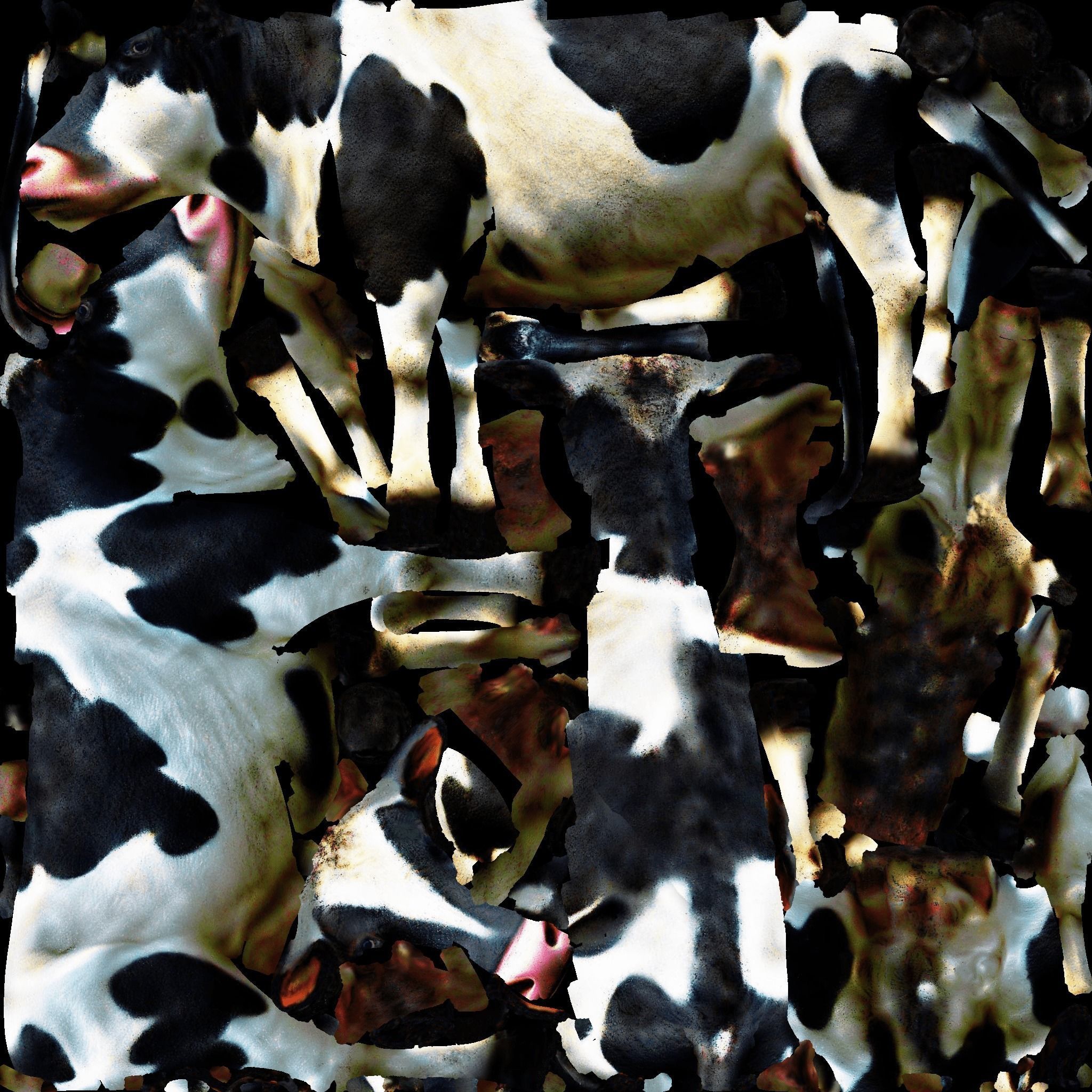 Cow Animal Free 3D model_8