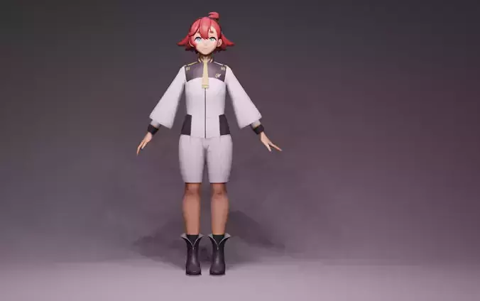 Anime Character - Gundam Suletta