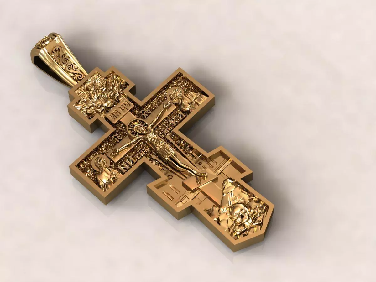 Krest cross 16 3D print model_0