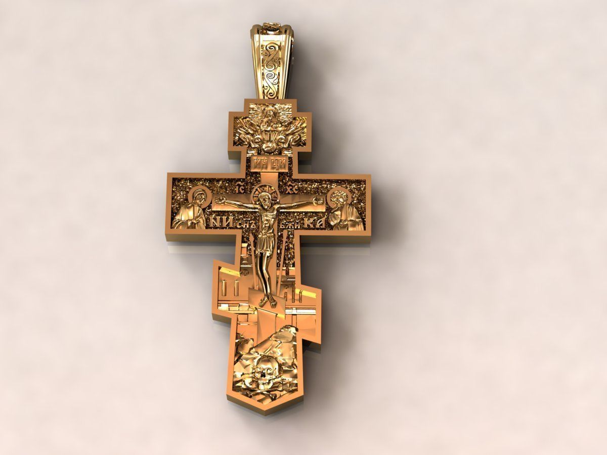 Krest cross 16 3D print model_1