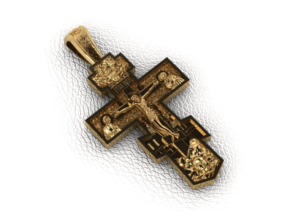 Krest cross 16 3D print model_10