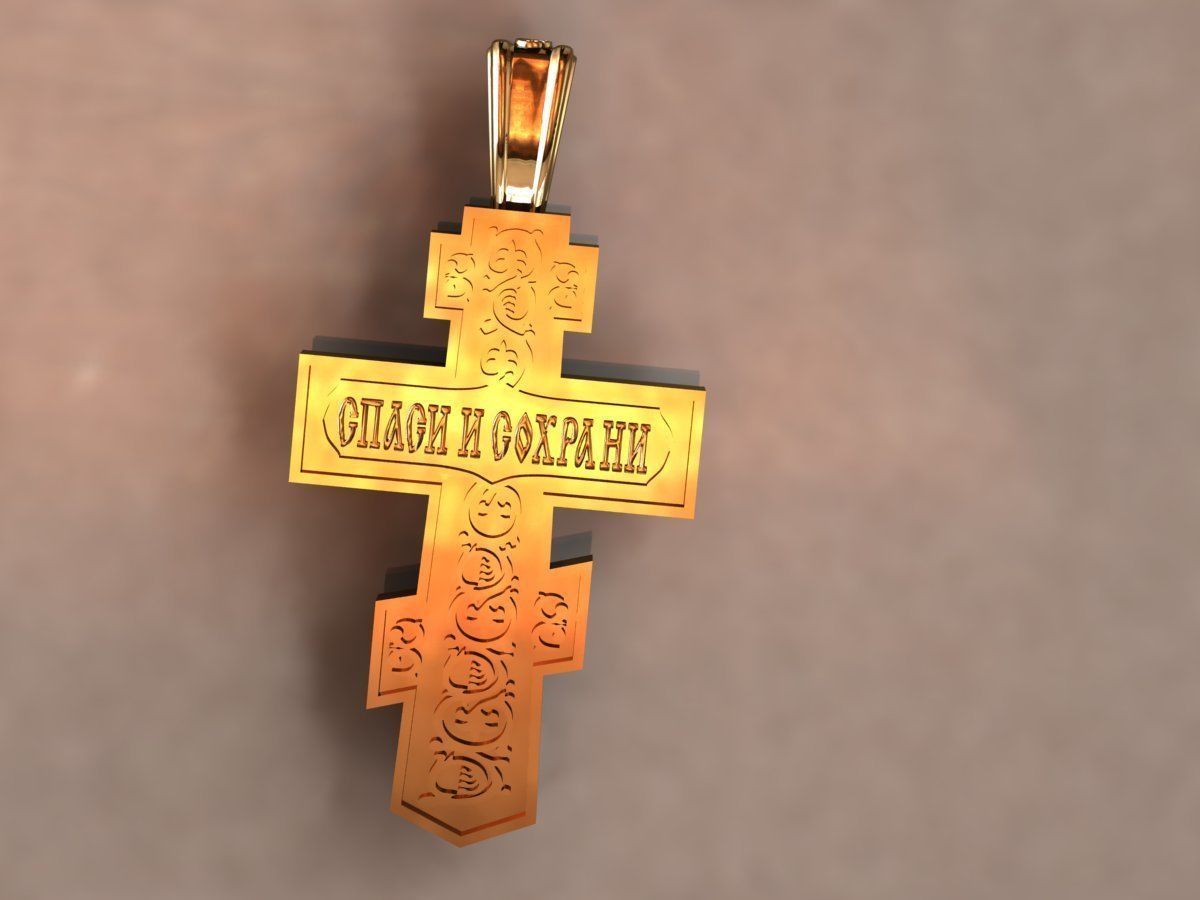 Krest cross 16 3D print model_6