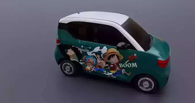 mini car 3D model