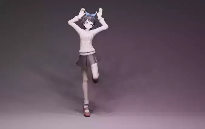 Anime Character - KO Ruka