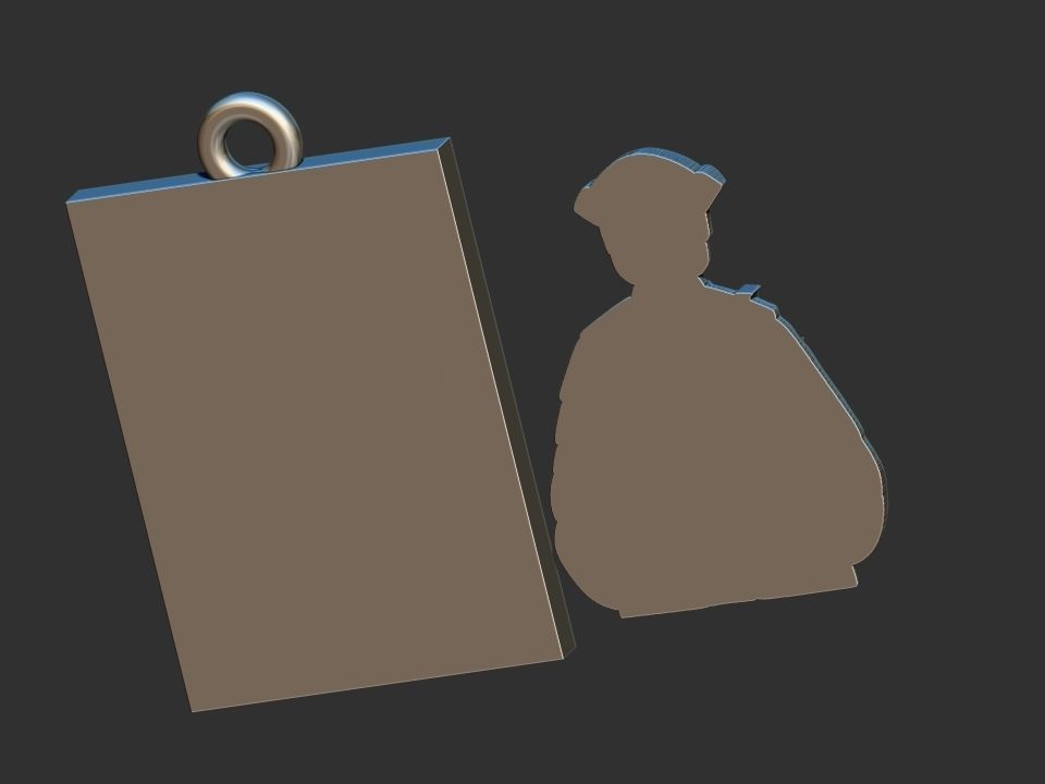 Saint Thomas  3D print model_5