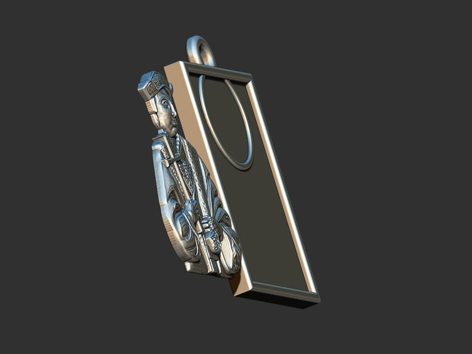 Saint Thomas  3D print model_4