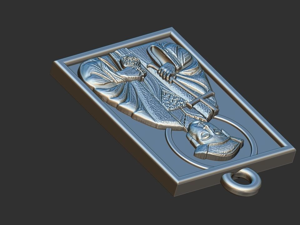 Saint Thomas  3D print model_9