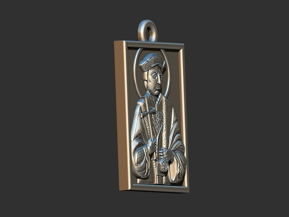 Saint Thomas  3D print model_2