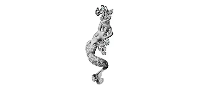 Mermaid - Sereia 3D print model