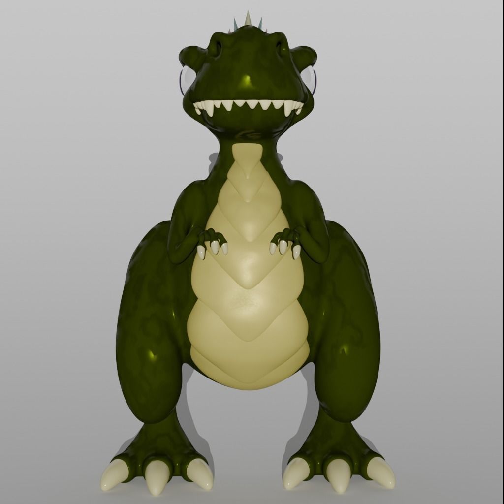 Dinosaur 3D model_1