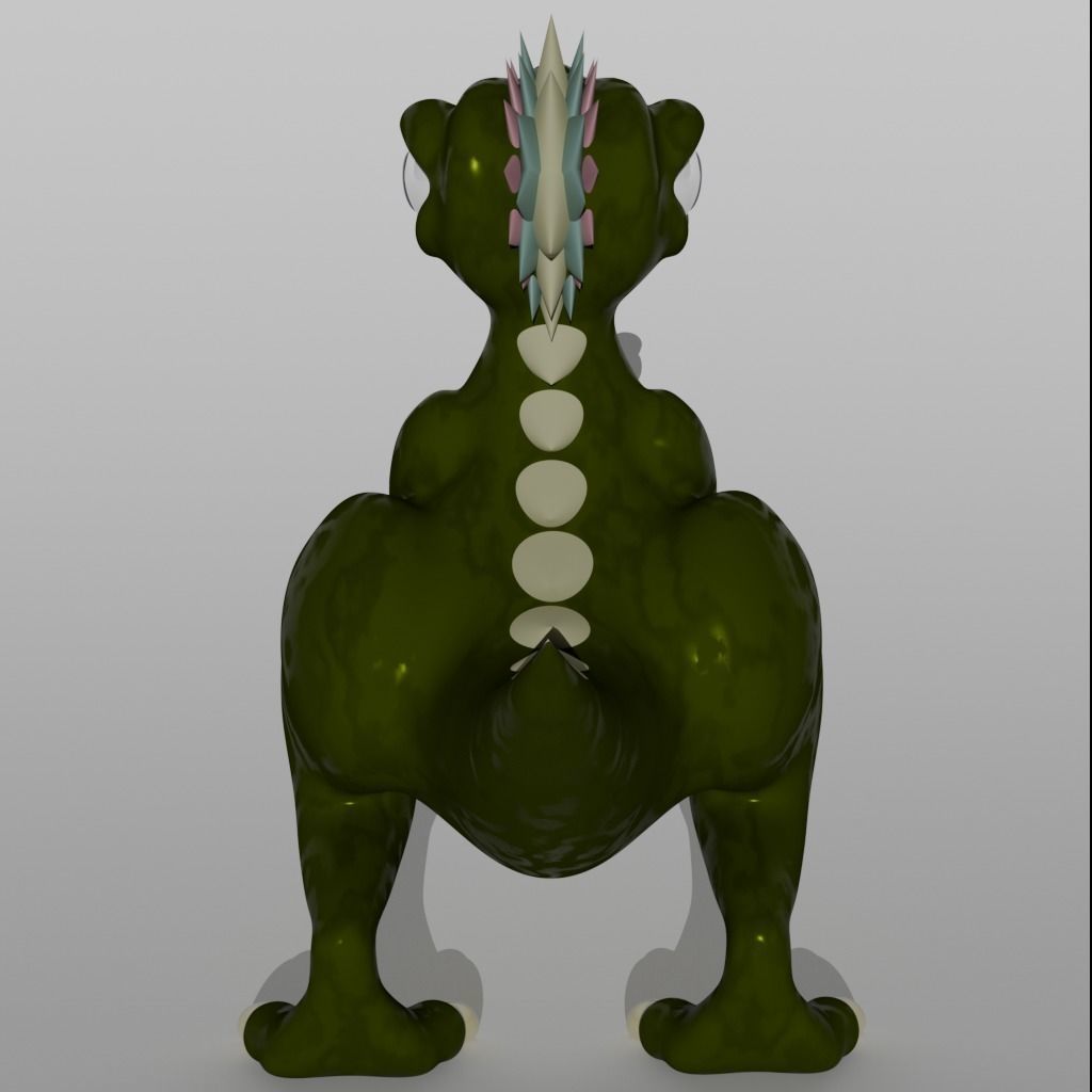 Dinosaur 3D model_4