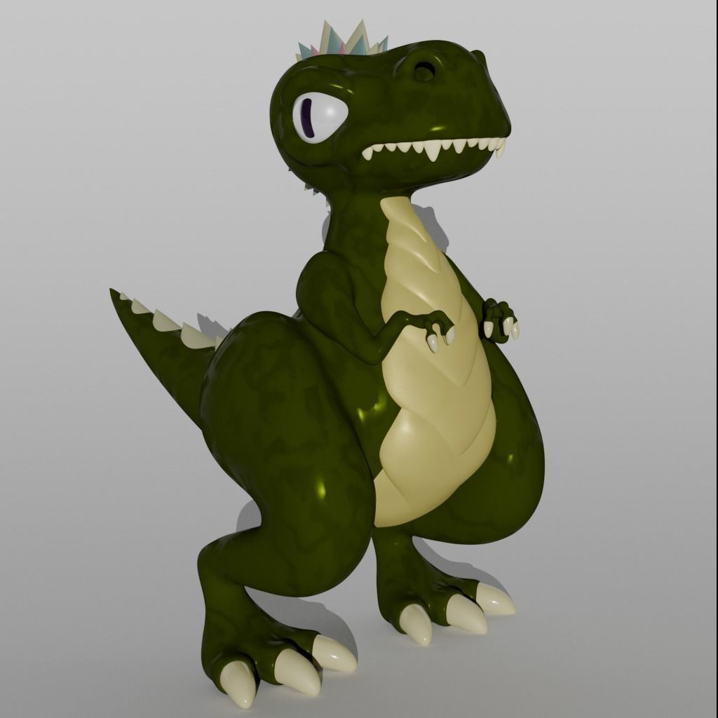 Dinosaur 3D model_2