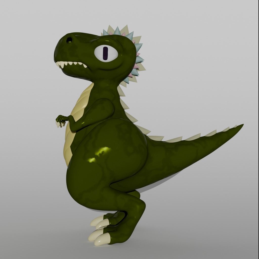Dinosaur 3D model_5