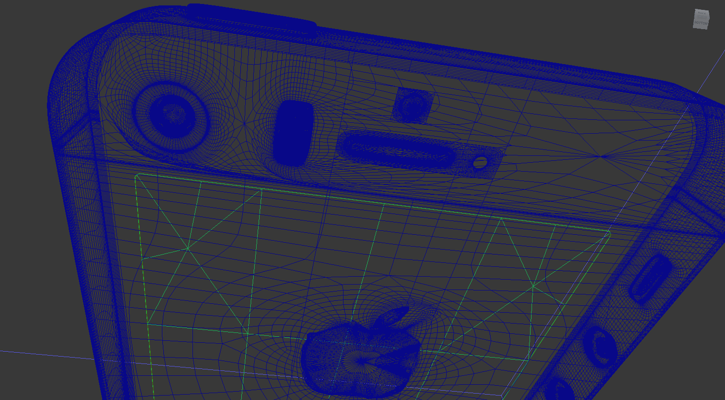 Apple Iphone 5s Free low-poly 3D model_2