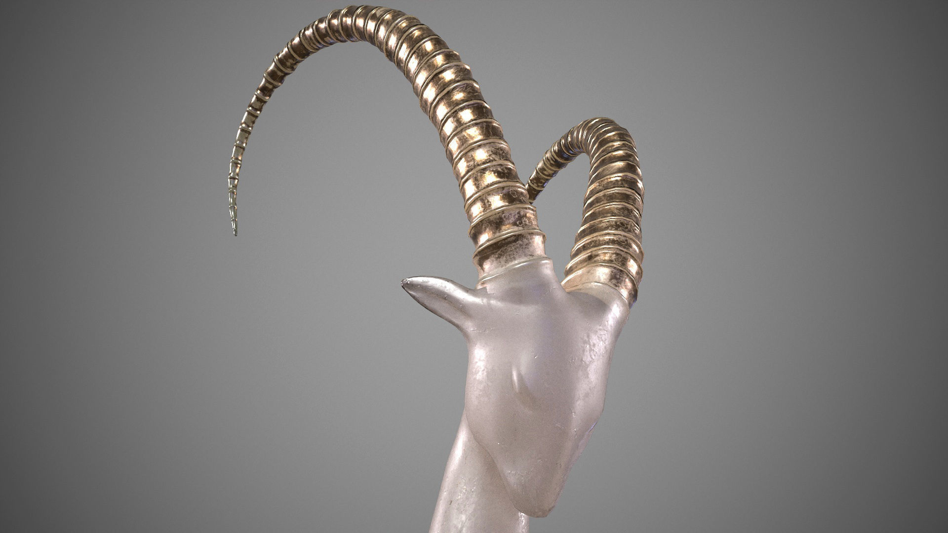 Capricorn - 3D Sculpting - High Poly 3D print model_10