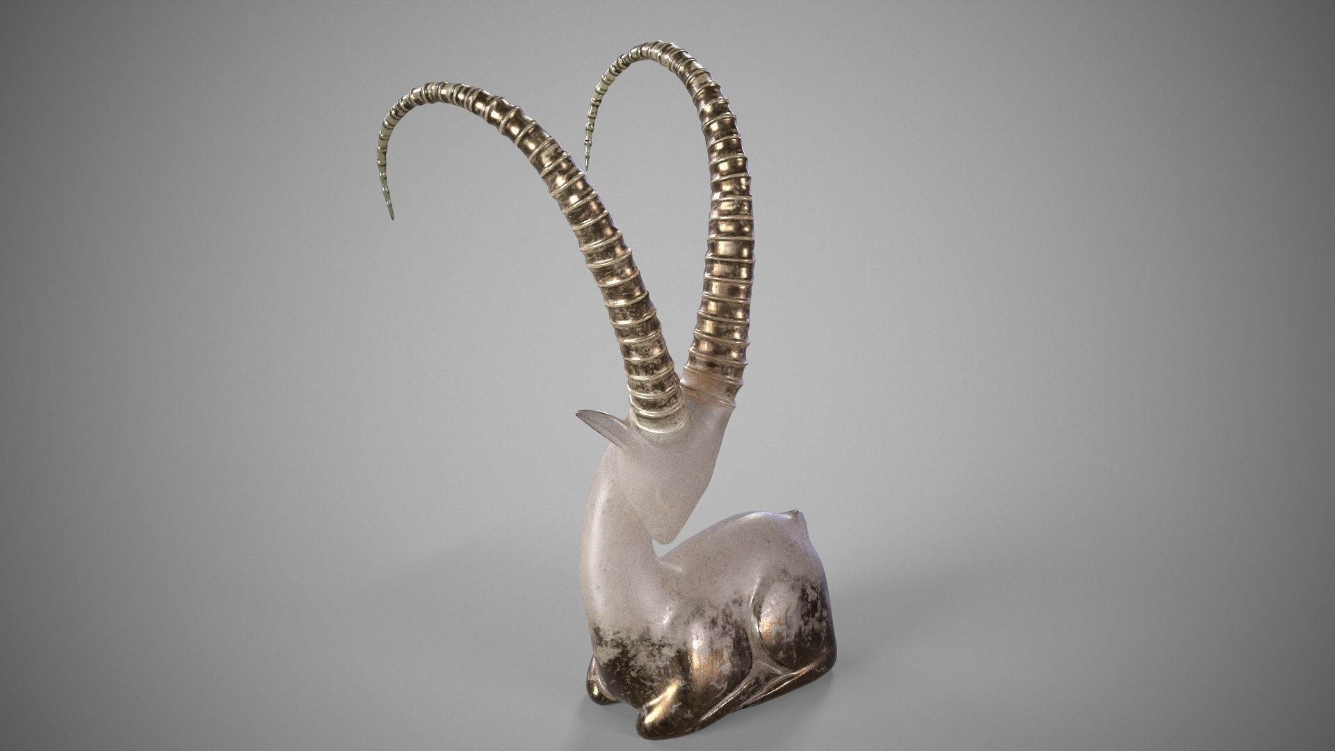 Capricorn - 3D Sculpting - High Poly 3D print model_12