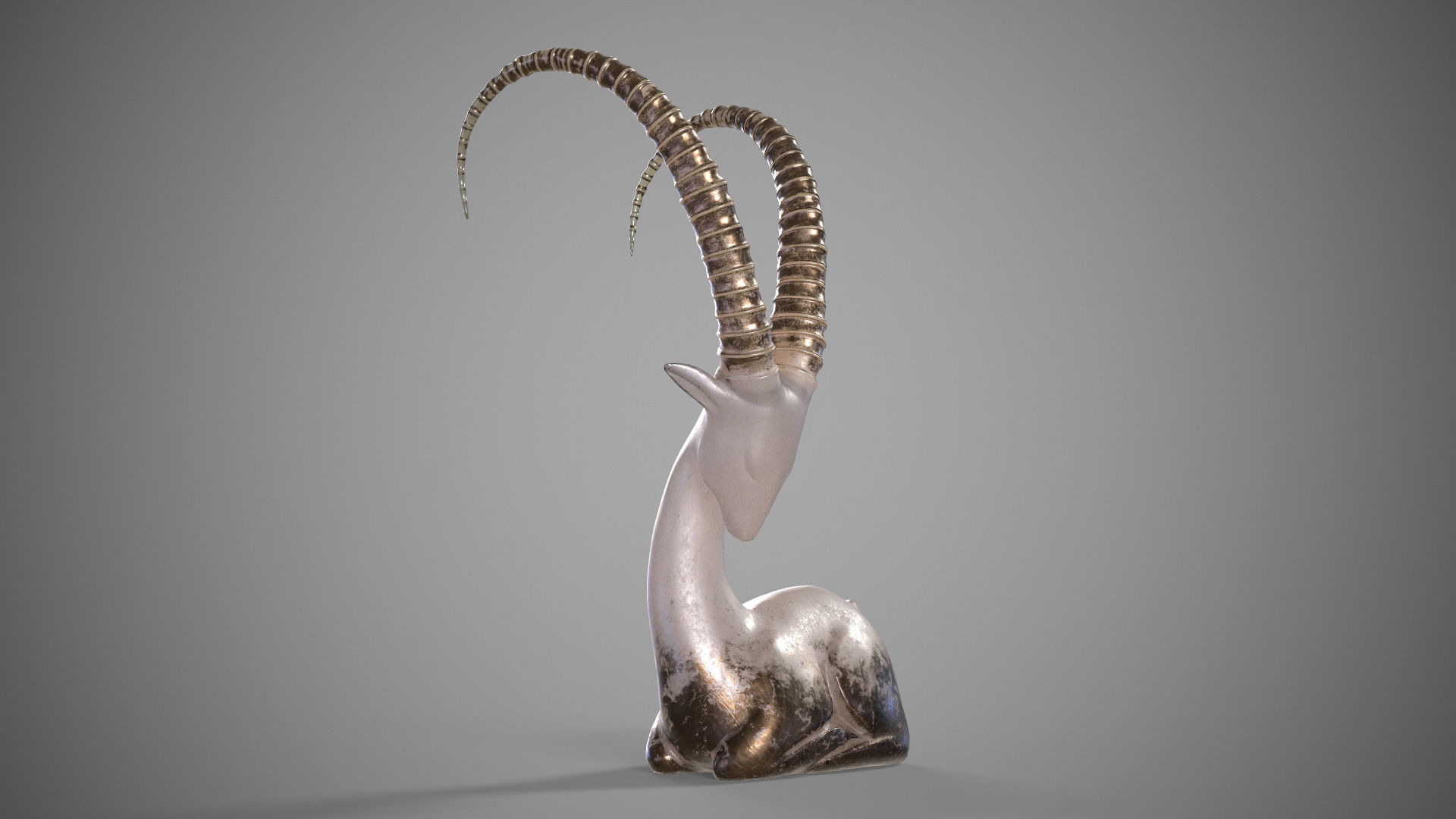 Capricorn - 3D Sculpting - High Poly 3D print model_3