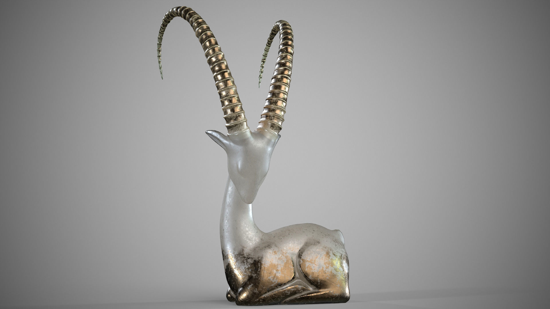 Capricorn - 3D Sculpting - High Poly 3D print model_13