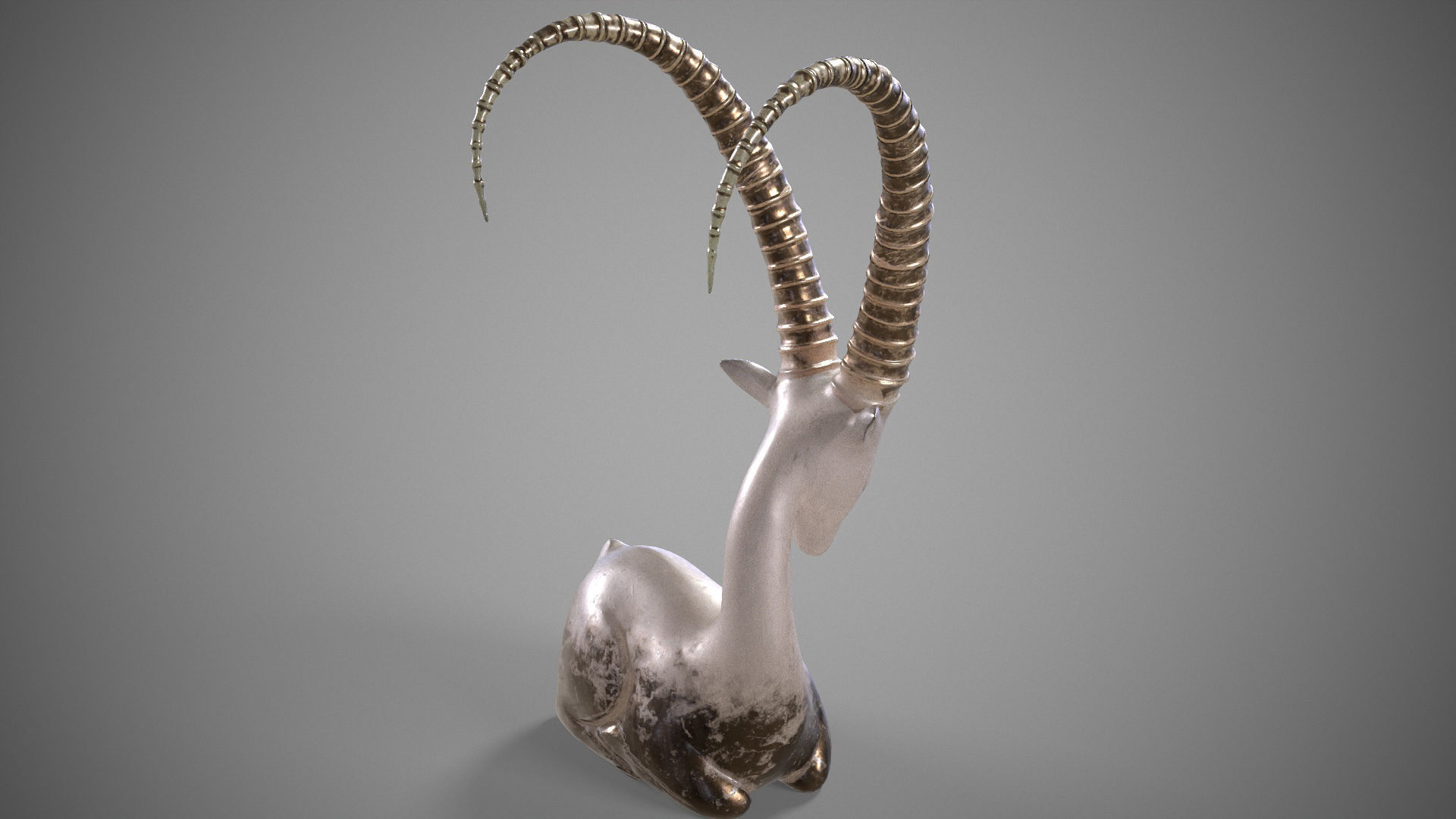 Capricorn - 3D Sculpting - High Poly 3D print model_8