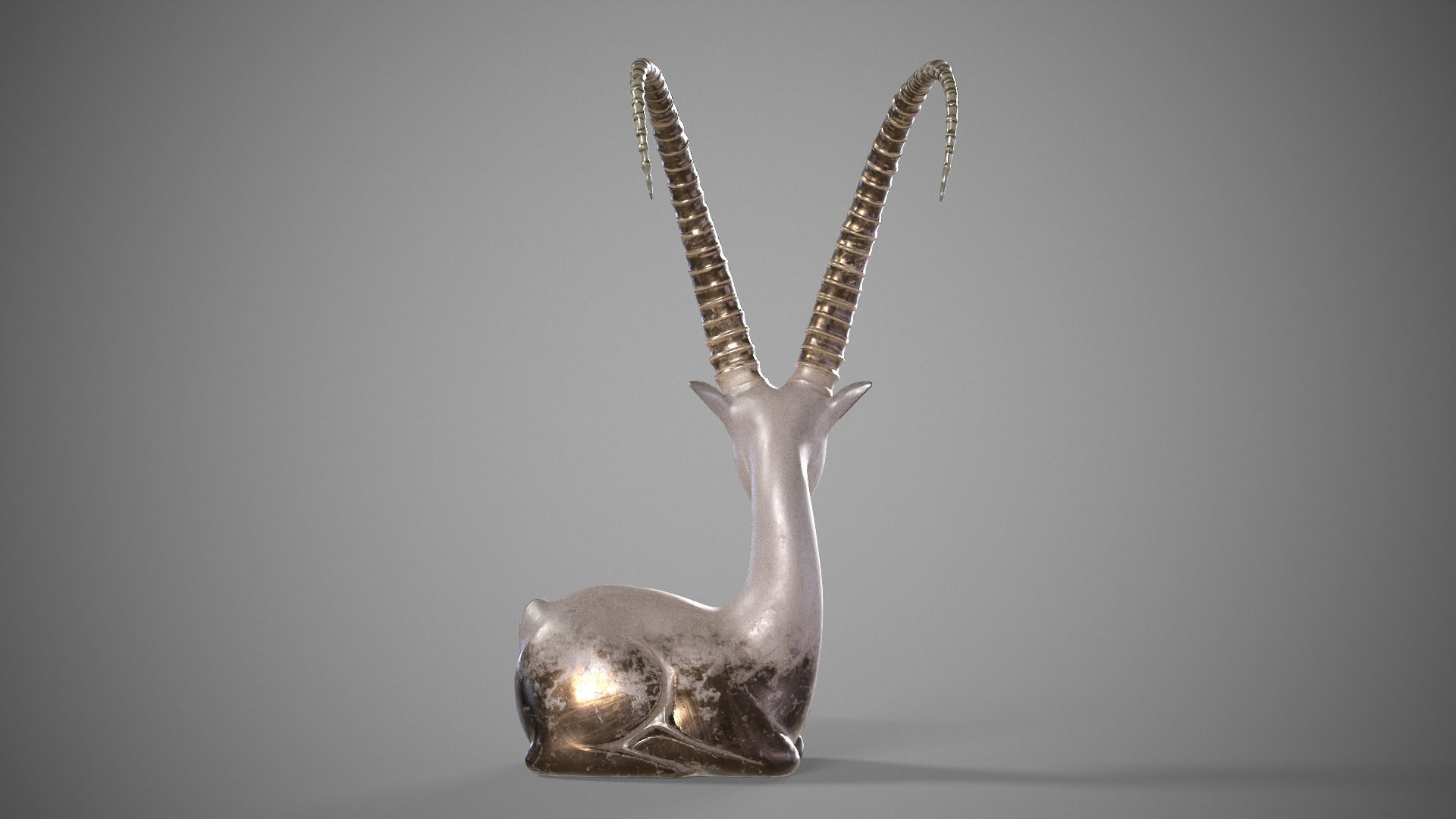 Capricorn - 3D Sculpting - High Poly 3D print model_4