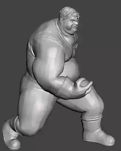 X-Men Blob 3D Model for 3D Printing - STL Supported  3D print model