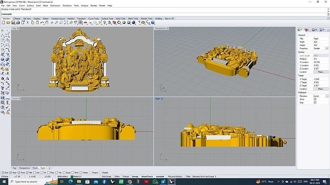 ram parivar pendant  3D model