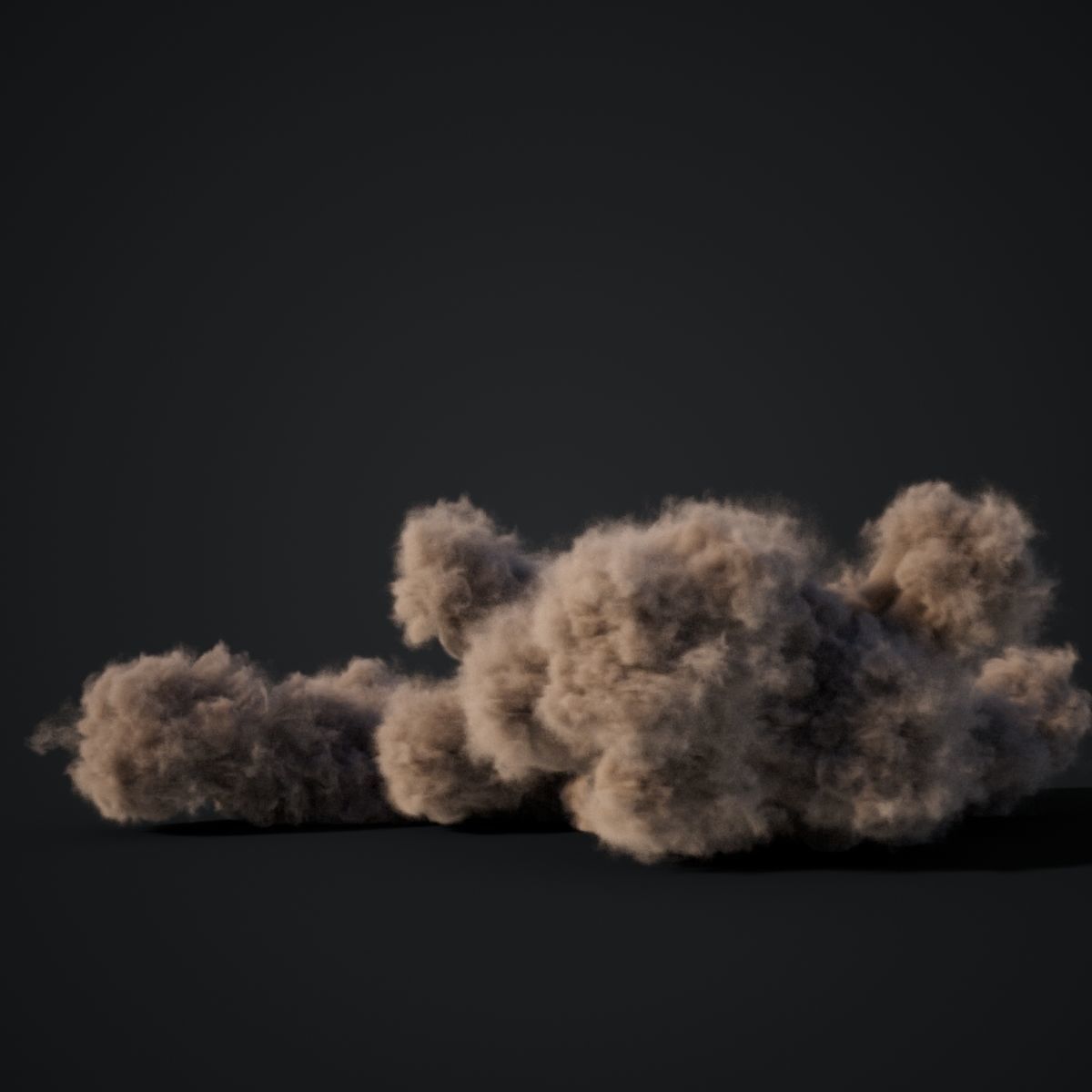 VDB Animated Dust Explosions Collection _44