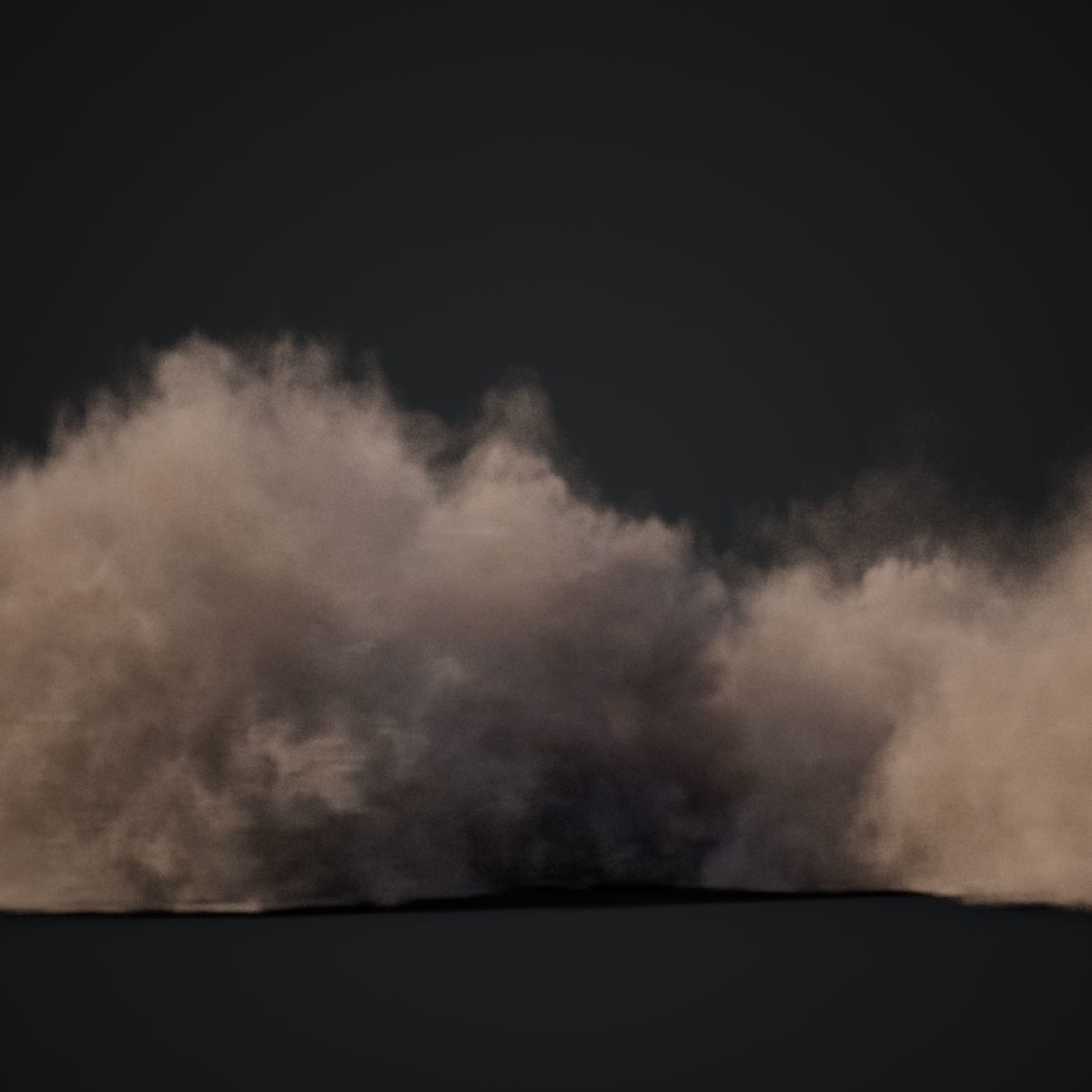 VDB Animated Dust Explosions Collection _110