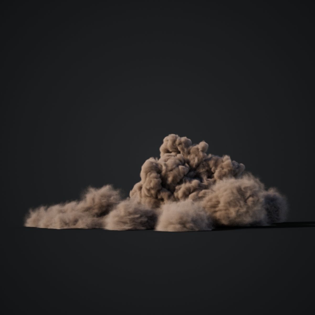 VDB Animated Dust Explosions Collection _60