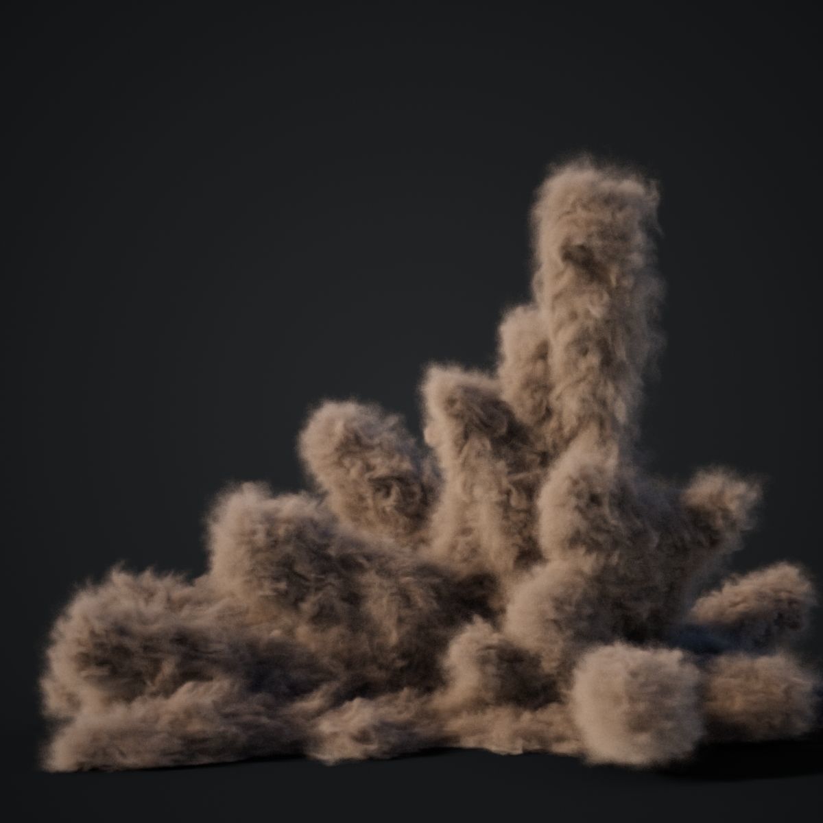 VDB Animated Dust Explosions Collection _116