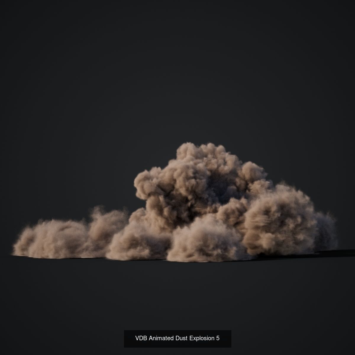 VDB Animated Dust Explosions Collection _20