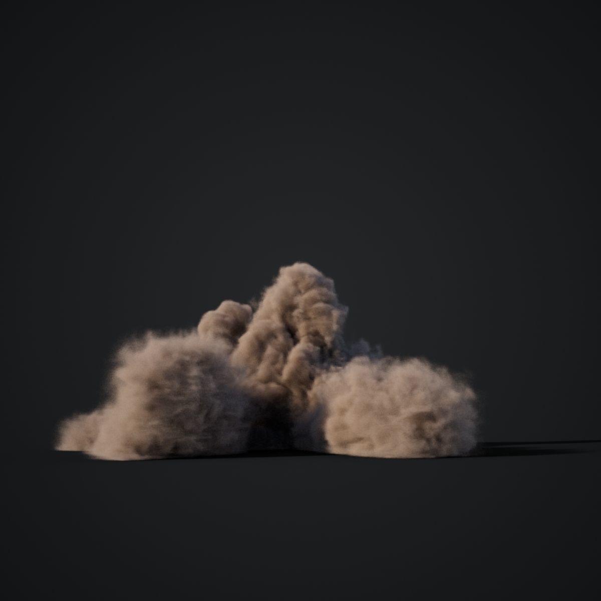 VDB Animated Dust Explosions Collection _23