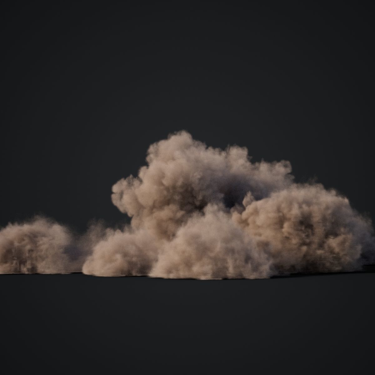 VDB Animated Dust Explosions Collection _61
