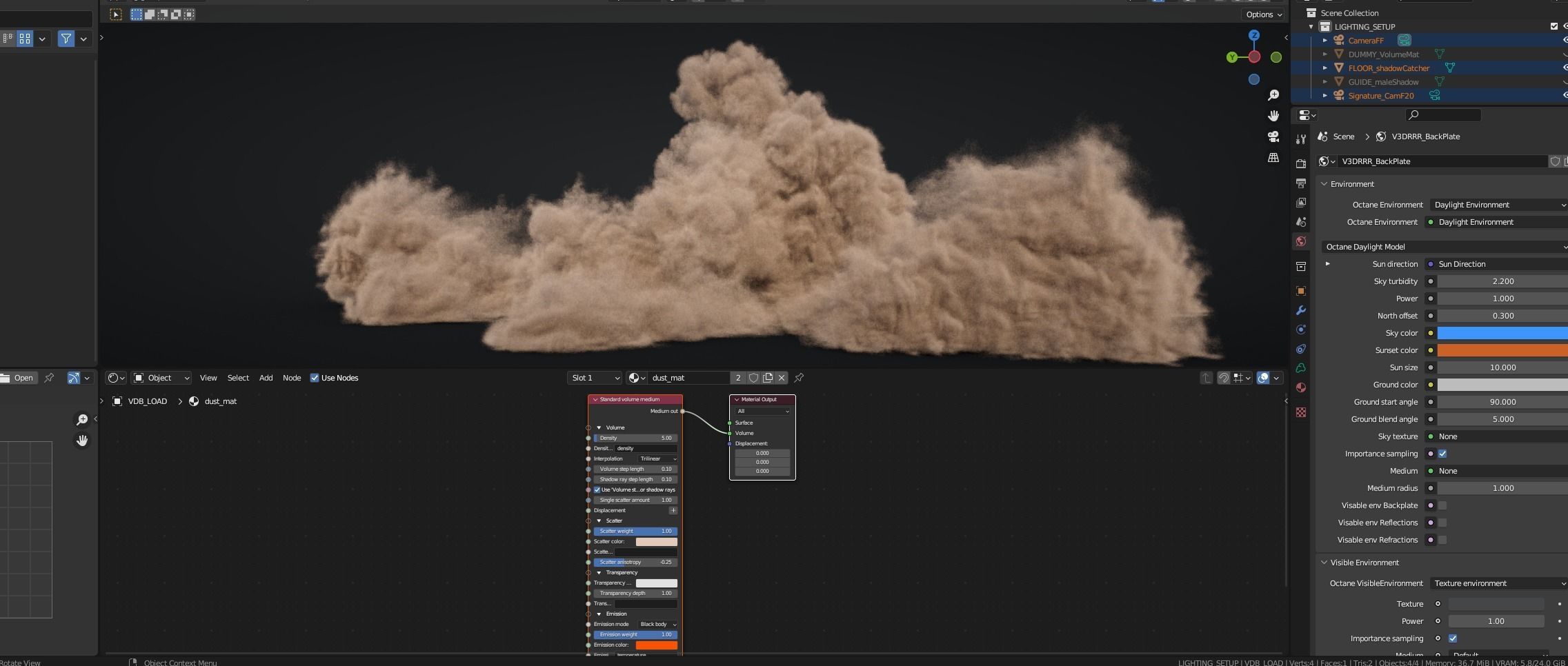 VDB Animated Dust Explosions Collection _15