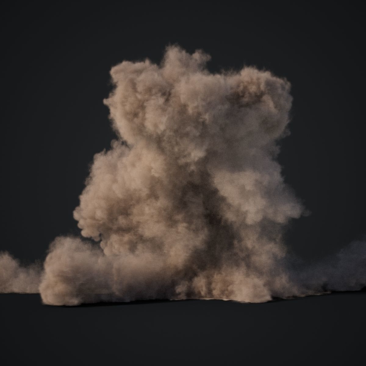 VDB Animated Dust Explosions Collection _105