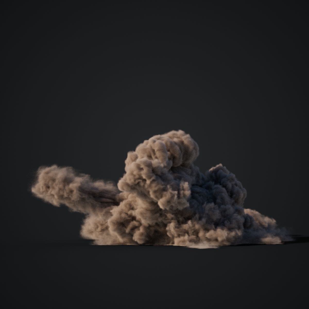 VDB Animated Dust Explosions Collection _91
