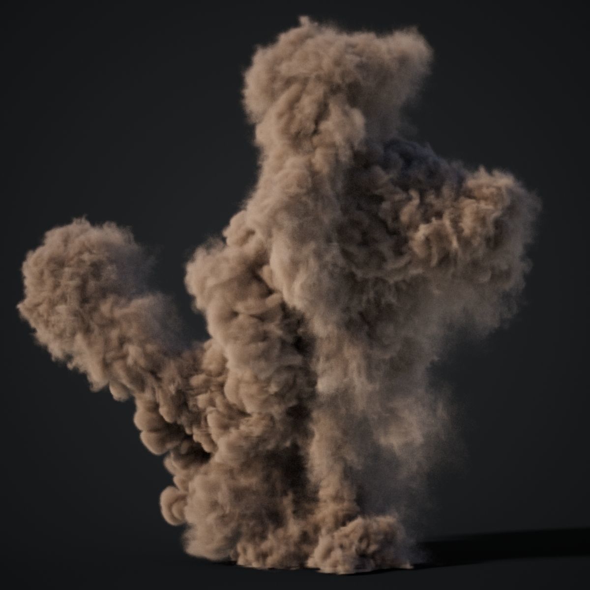 VDB Animated Dust Explosions Collection _41
