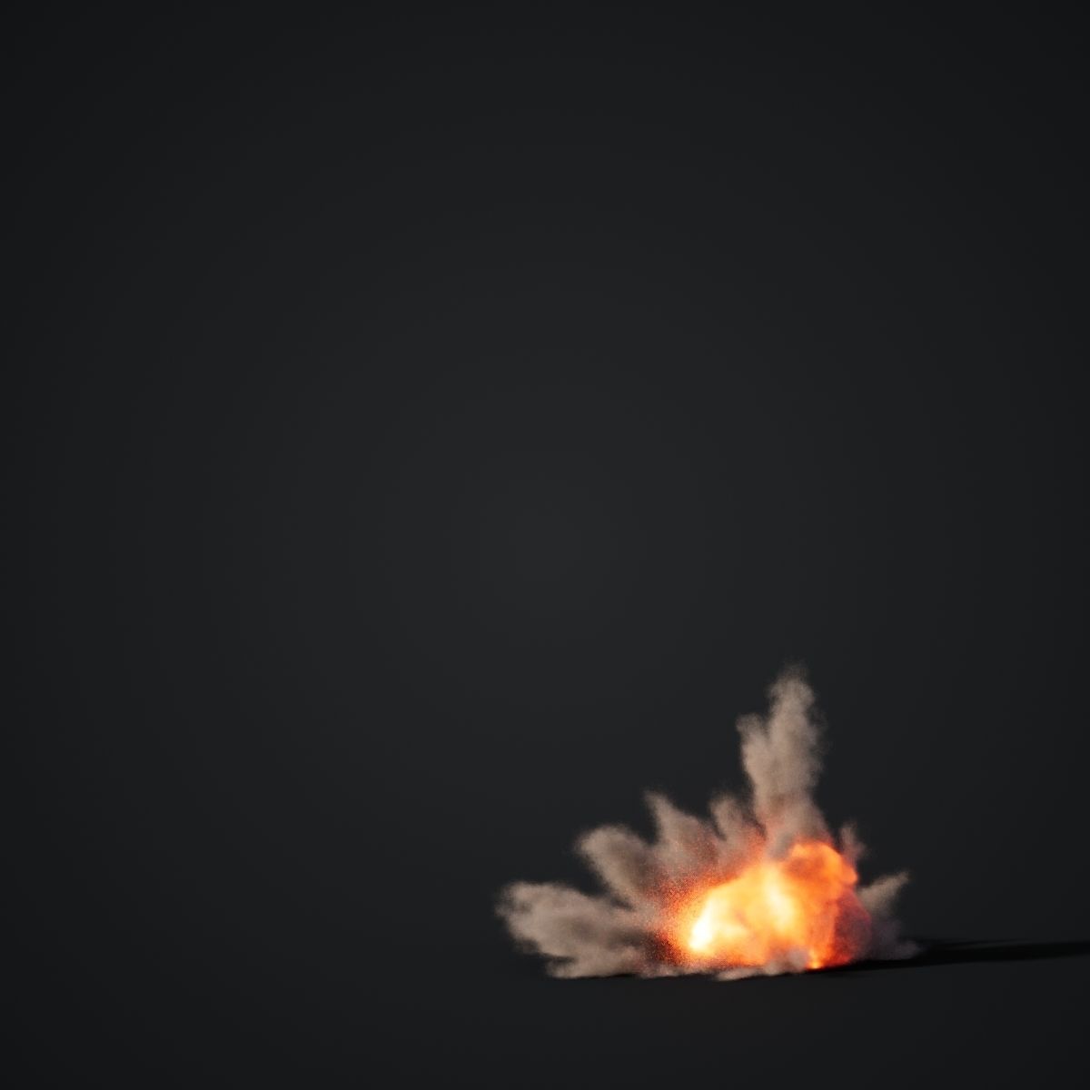 VDB Animated Dust Explosions Collection _114