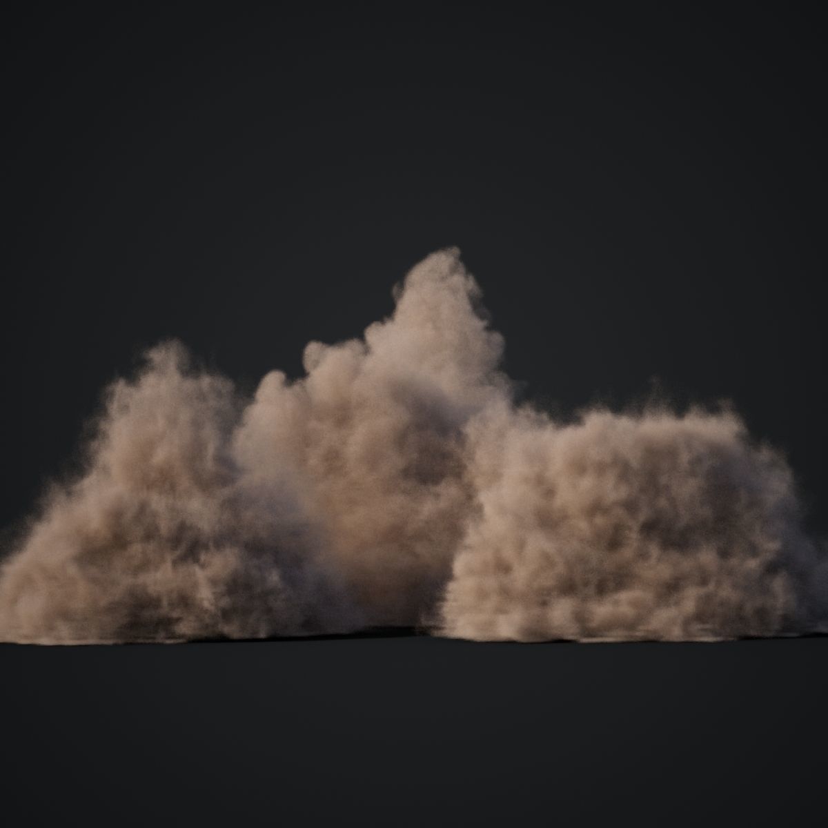 VDB Animated Dust Explosions Collection _27