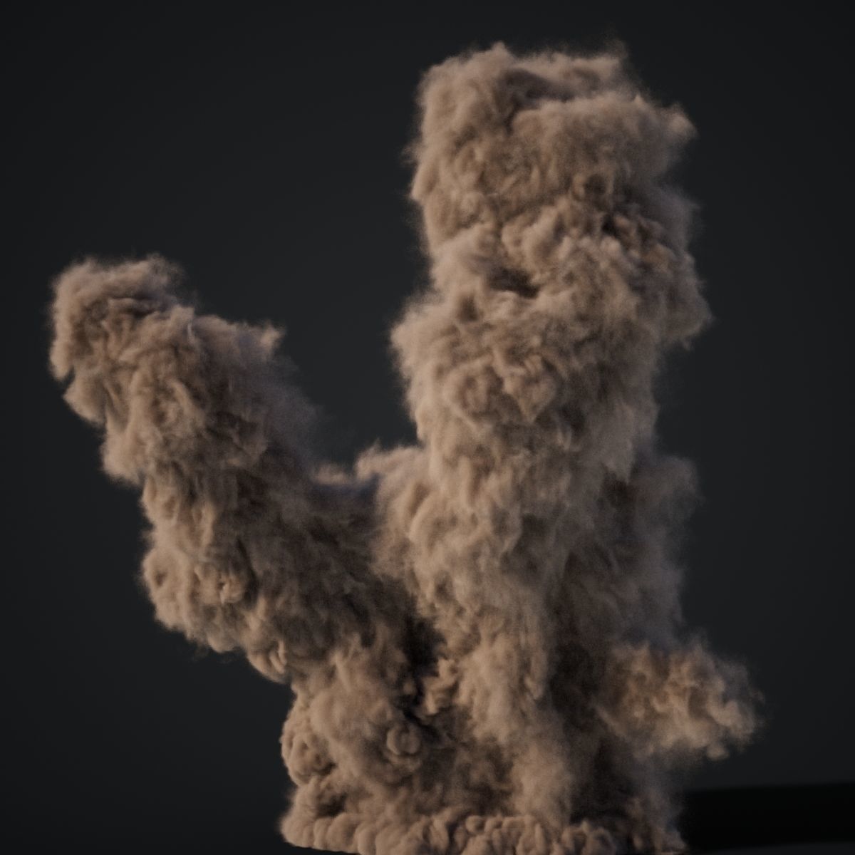 VDB Animated Dust Explosions Collection _52