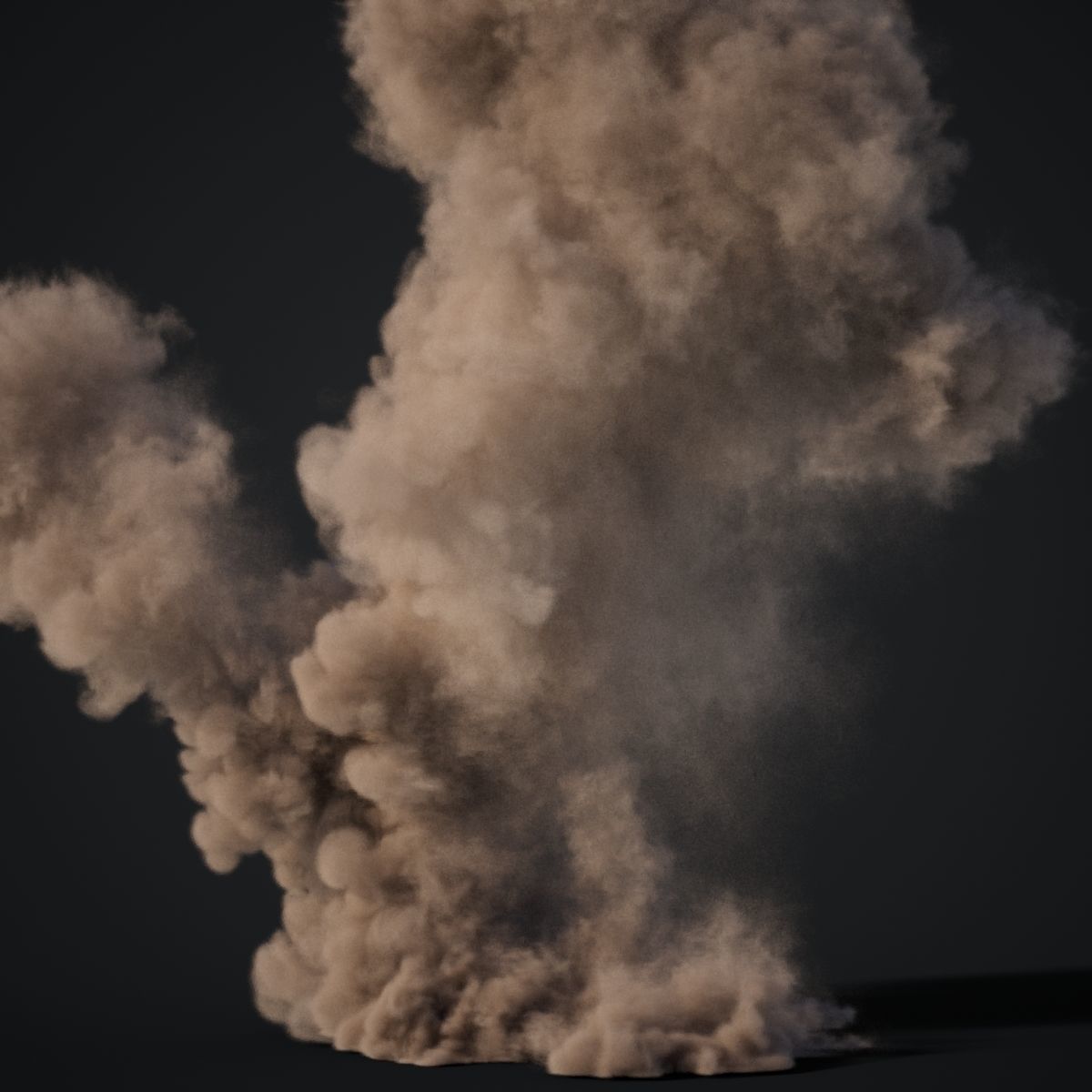 VDB Animated Dust Explosions Collection _38