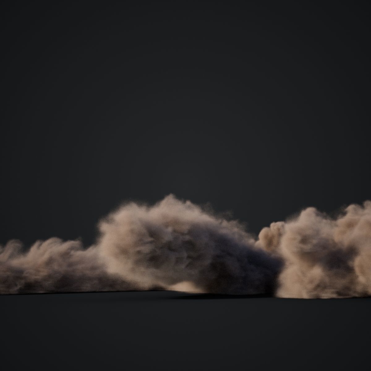 VDB Animated Dust Explosions Collection _106