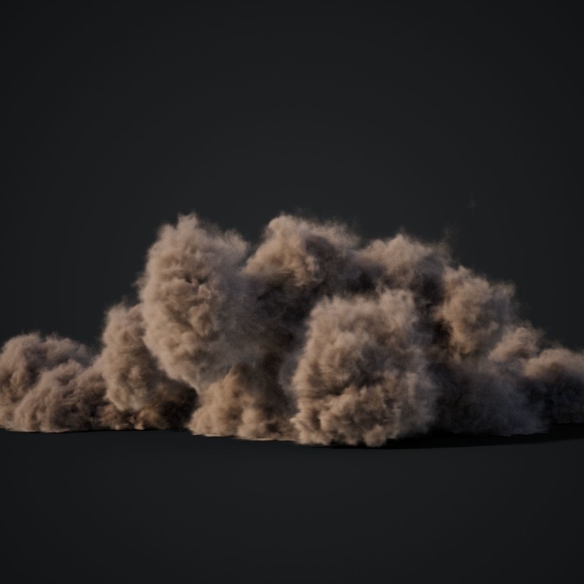 VDB Animated Dust Explosions Collection _77