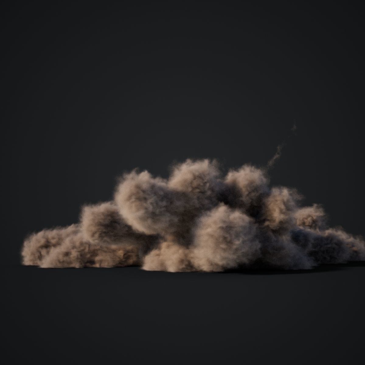 VDB Animated Dust Explosions Collection _75